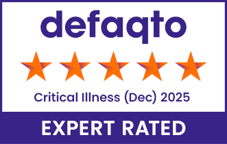 Defaqto 5 Star rating for Critical Illness (Decreasing) from Scottish Widows