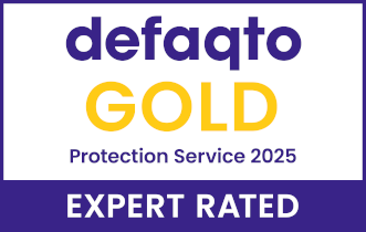 Gold rating for Protection Service from Scottish Widows