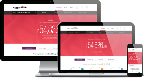 Desktop, tablet and mobile showing the app