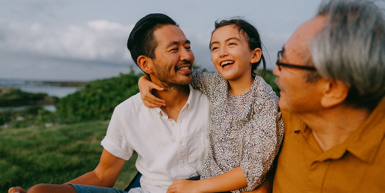 Happy family